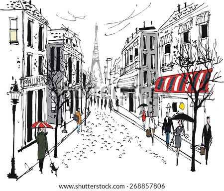Paris street scenes Stock Photos, Images, & Pictures | Shutterstock