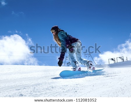 blonde snowboarder girl in bikini skinny girls getting fat