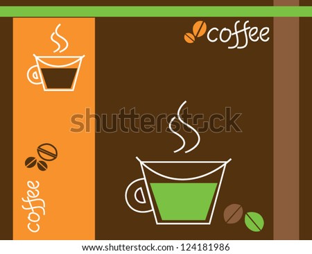 Set Coffee Labels On Chalkboard Eps10 Stock Vector 147016091 - Shutterstock