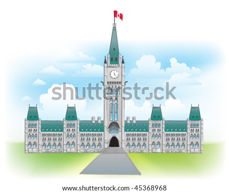 Ottawa Parliament Stock Vectors & Vector Clip Art | Shutterstock