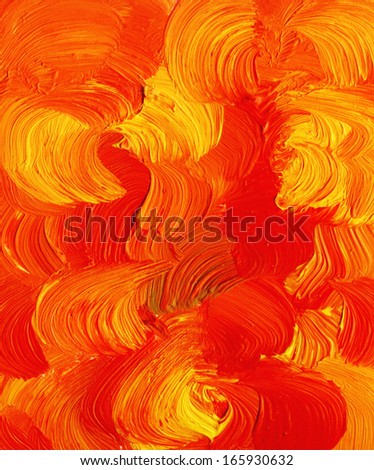 Picture, oil paints: abstract background, hand paintings
