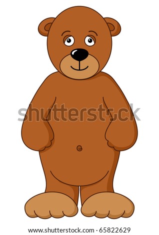 Teddy Bear Standing Isolated Stock Photos, Images, & Pictures ...