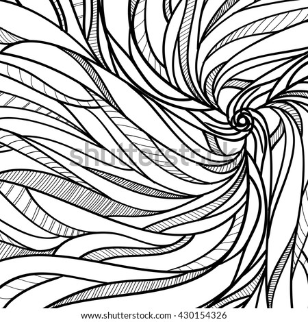 abstract black and white coloring pages - photo #32