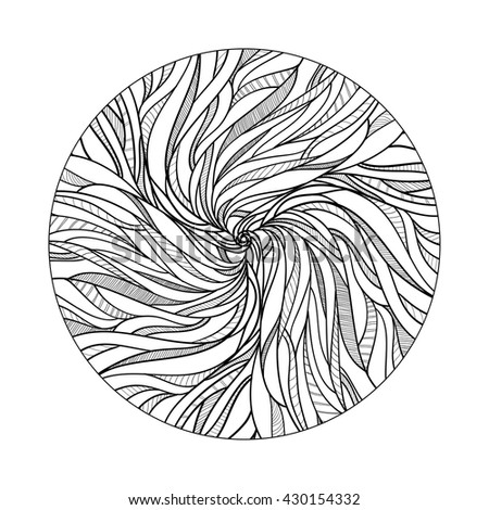 abstract black and white coloring pages - photo #46