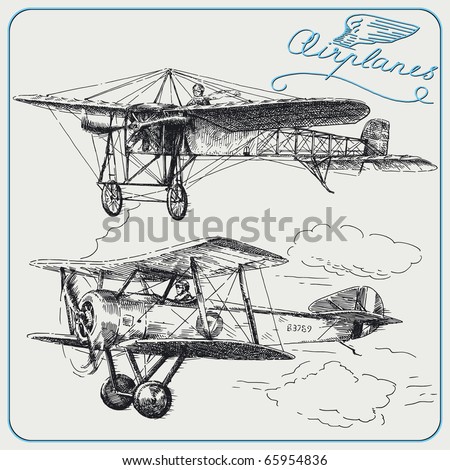 Vintage airplane Stock Photos, Images, & Pictures | Shutterstock