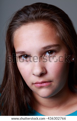 Stock Images similar to ID 60349510 - beautiful 12 year old american...