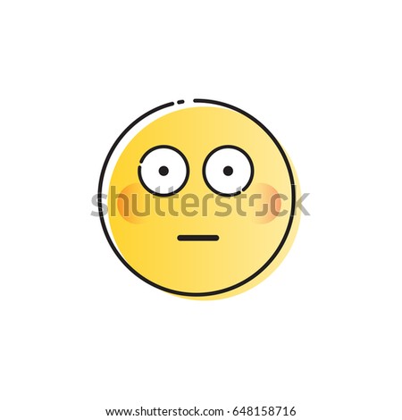 Fried Egg Kawaii Plate Cook Stock Vector 502870714 - Shutterstock