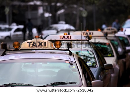 Taxi rank Stock Photos, Images, & Pictures | Shutterstock