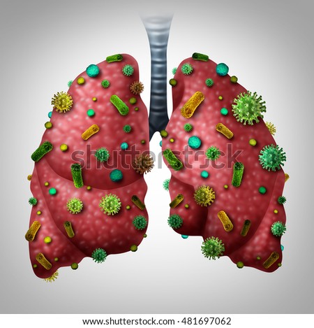 How do you know what type of lung infection you have?