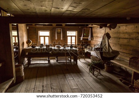 Old Times Farmhouse Interior Of An Country House Old Times Farmhouse Interior Of An Country House
