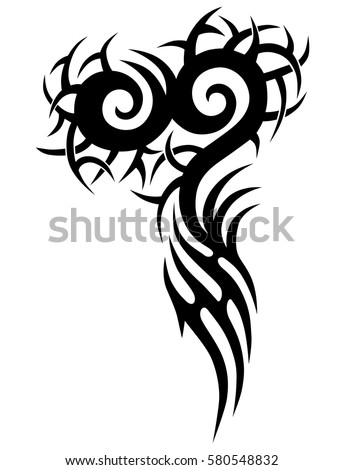 tribal tattoo art designs sketched simple stock vector 580548832 tribal tattoo art designs sketched simple stock vector 580548832