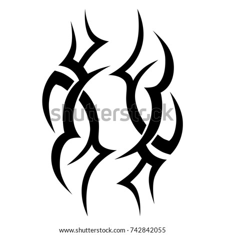 tattoo tribal vector designs sketched simple stock vector tattoo tribal vector designs sketched simple stock vector