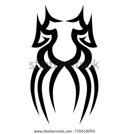 tribal tattoo art designs sketched simple stock vector 615621473 tribal tattoo art designs sketched simple stock vector 615621473