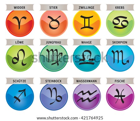Zodiac Signs Deutsch