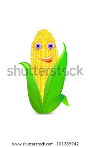 Smiling corn cartoon Stock Photos, Images, & Pictures | Shutterstock