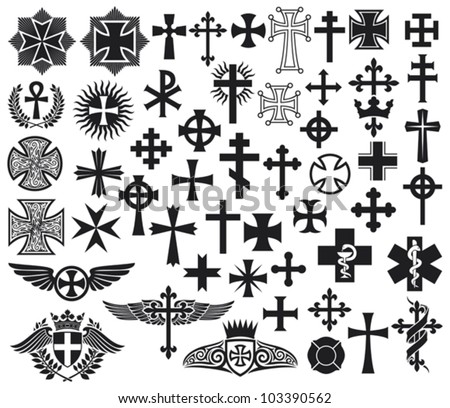 Gothic Cross Stock Vectors & Vector Clip Art | Shutterstock