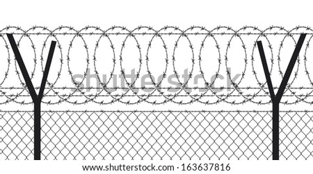 Barbed Wire Fence Drawing Barbed Wire Fence Drawing
