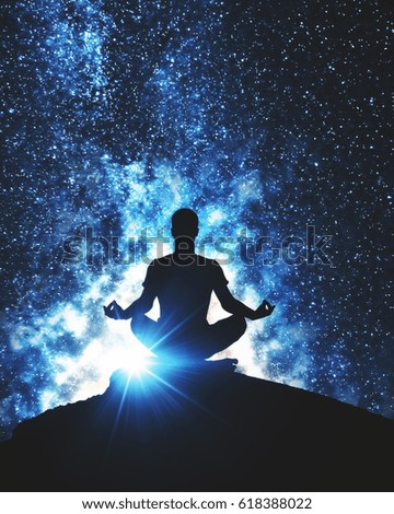 Meditating: Meditating In The Dark