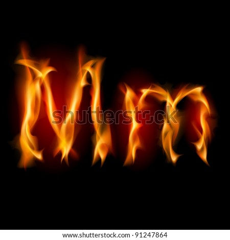 Fiery Letter M Font Stock Photos, Images, & Pictures | Shutterstock