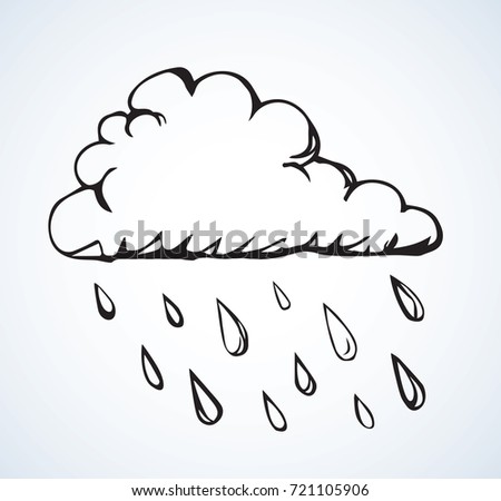 Windy Cloud Sketch Icon Set Web Stock Vector 464104412 - Shutterstock