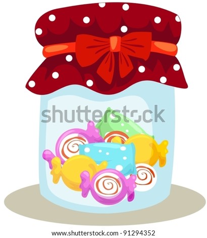 Illustration Isolated Candies Set On White Stock Vector 99840215 ...
