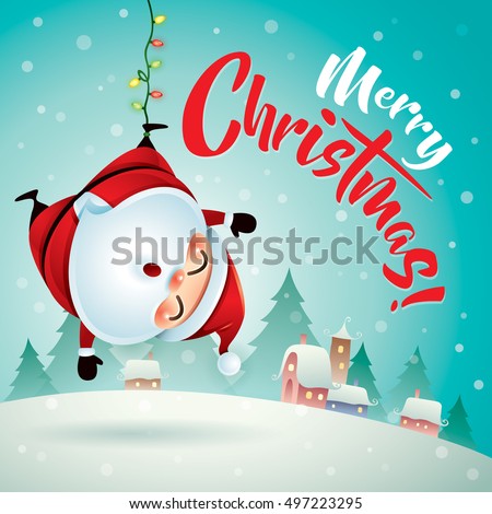 merry christmas santa claus christmas snow stock vector 497223295 shutterstock - Santa Claus Christmas merry christmas santa claus christmas snow stock vector 497223295 shutterstock - Santa Claus Christmas