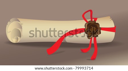 sealed letter paper stock vector 79993714 shutterstock sealed letter