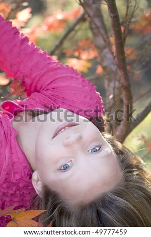 Woman Hanging Upside Down Stock Images, Royalty-Free 