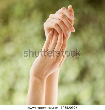 Beautiful Woman Hands