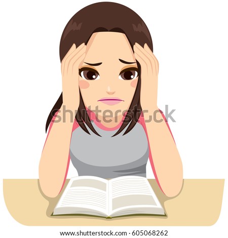 Girl Studying Stock Images, Royalty-Free Images & Vectors | Shutterstock