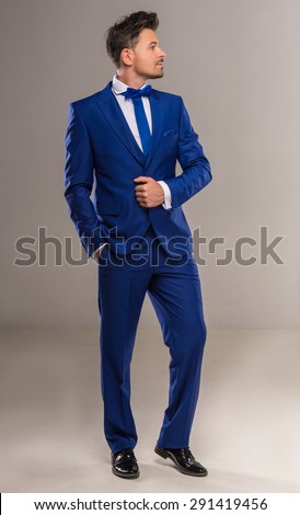 Blue Suit Stock Photos, Royalty-Free Images & Vectors - Shutterstock