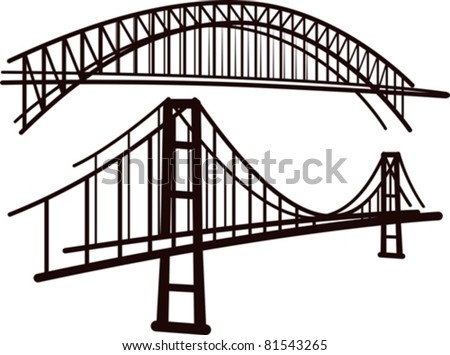 Bridge Drawing Stock Photos, Images, & Pictures | Shutterstock