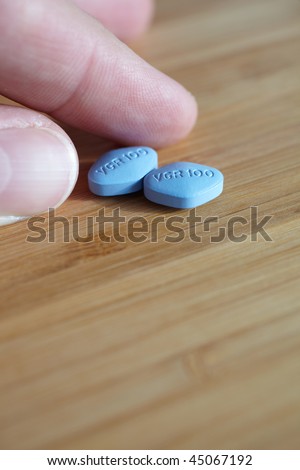 Brown viagra pill