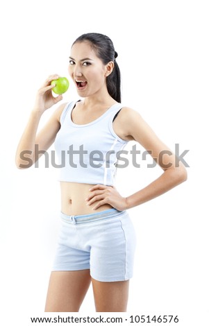 https://thumb9.shutterstock.com/display_pic_with_logo/573547/105146576/stock-photo-beautiful-asian-woman-eat-green-apple-on-white-105146576.jpg