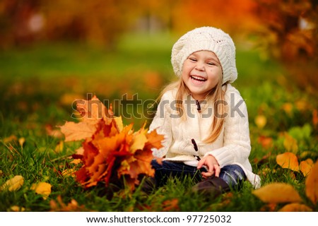 Smiling Little Girl Umbrella Raincoat Boots Stock Photo 85611406 ...