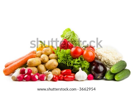 Colorful Vegetable Frame Stock Photo 7891447 - Shutterstock