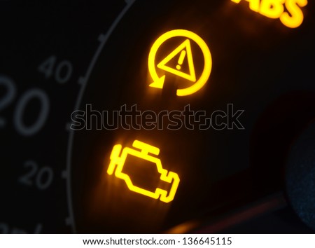 sign on car