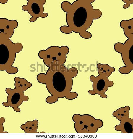 cute little teddy bears stock vector royalty free 55340800