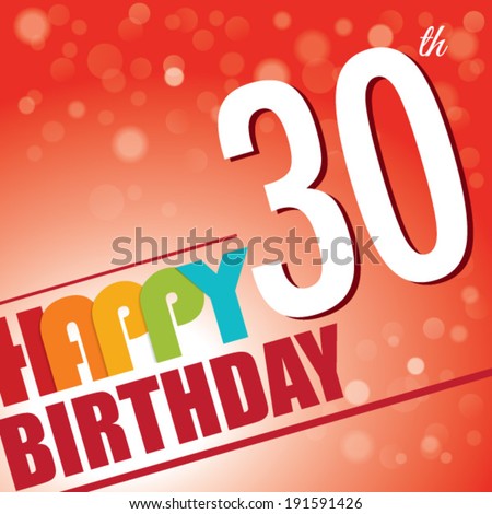 30th Birthday Stock Photos, Images, & Pictures | Shutterstock