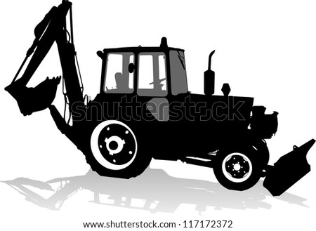 Grapple Skiddervector Illustration Stock Vector 903493 - Shutterstock