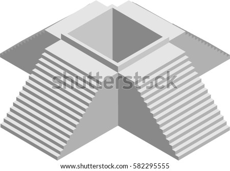 stock-vector-vector-isometric-stairs-582