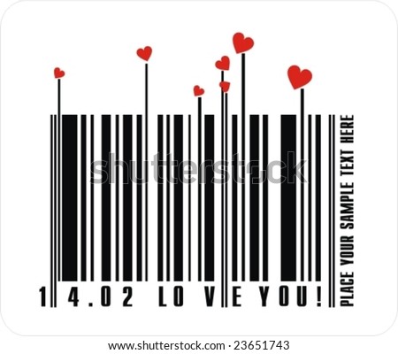 Bar Code Love Symbols Stock Images, Royalty-Free Images & Vectors ...