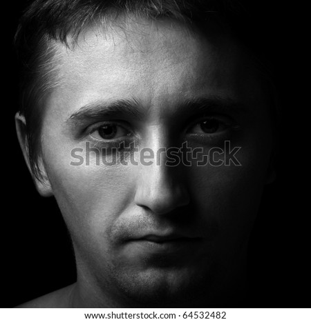 Sad Face Young Guy Man Cry Stock Photo 85539628 - Shutterstock