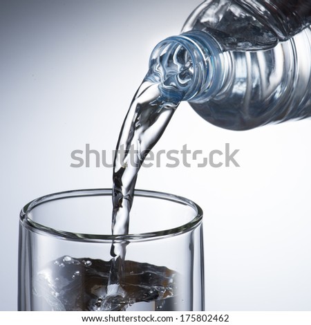 Filling Glass Water Stainless Steel Kitchen Stock Photo 54784891 ...