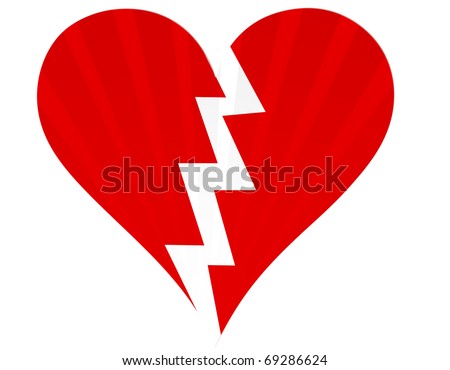 Broken Heart Stock Photos, Images, & Pictures | Shutterstock