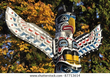Totem Pole Canada Stock Photos, Images, & Pictures | Shutterstock