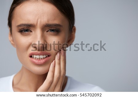 Teeth Problem. Woman