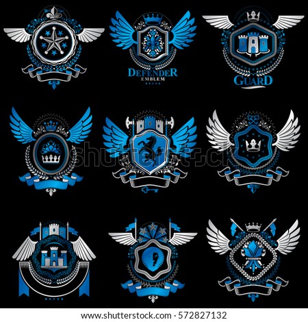 Special Unit Military Patches Stock Vector 199451234 - Shutterstock
