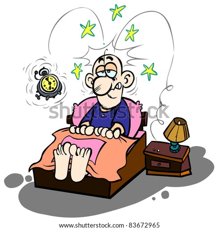 Cartoon Wakingup Stock Vector 83672965 - Shutterstock