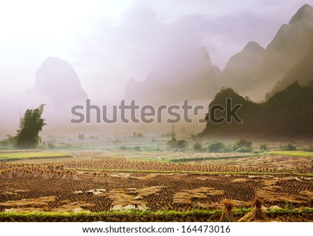 Cao Bang province in Vietnam